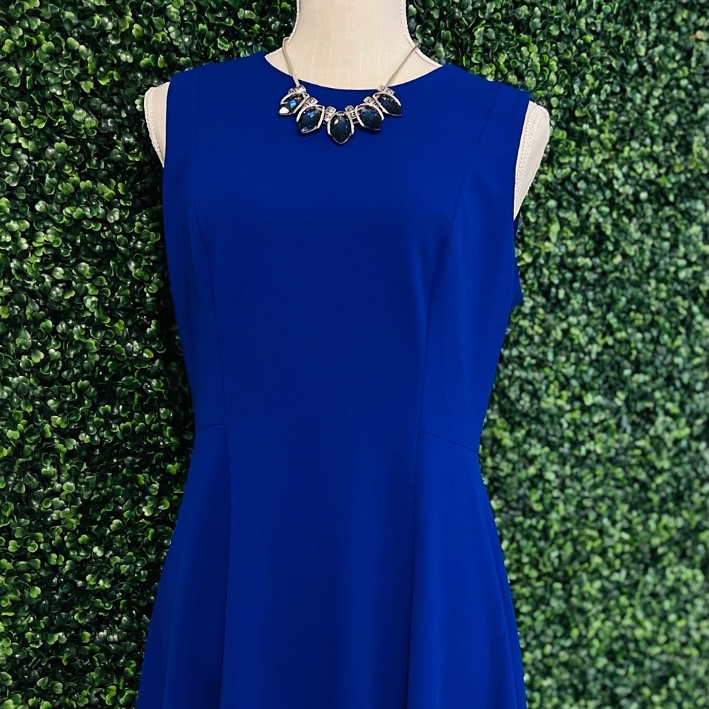 DKNY -sleeveless-Royal Blue-size-10